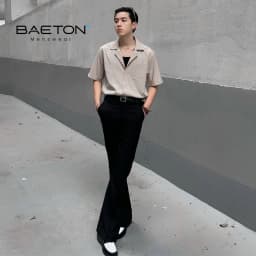 Thumbnail Quần ống loe More cao cấp lên dáng chuẩn, ống loe vừa phải sang trọng cá tính thương hiệu BAETON -A04 3
