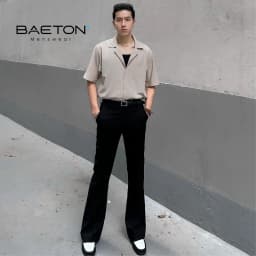 Thumbnail Quần ống loe More cao cấp lên dáng chuẩn, ống loe vừa phải sang trọng cá tính thương hiệu BAETON -A04 4