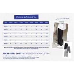 Thumbnail Quần ống rộng unisex chất vải nhung tăm mềm mịn co giãn thoải mái thương hiệu ELNIDO 1