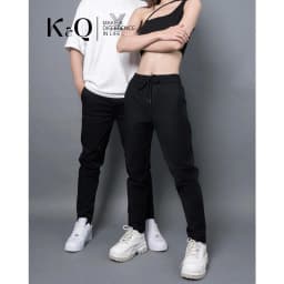 Thumbnail Quần ống suông KQ STYLING kaki co giãn cao cấp đen 3