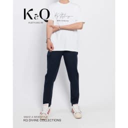 Thumbnail Quần ống suông KQSTYLING kaki co giãn cao cấp xám tiêu 3