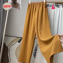 Thumbnail Quần Ống Suông MAI THY Q019, Mẫu Trung Niên Nữ Bigsize Chất Đũi Lưng Thun Cao Cấp | Thời Trang Trung Niên U40 2