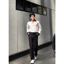Thumbnail Quần ống suông nam đen Baeton cao cấp chất liệu dày dặn form tôn dáng che khuyết điểm chuẩn Hàn Quốc - D01 2