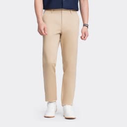 Thumbnail Quần Ống Suông Regular Fit Nam Vải Kaki Cotton INSIDEMEN Dáng Âu Co Dãn Phong Cách Công Sở IKK01503 1