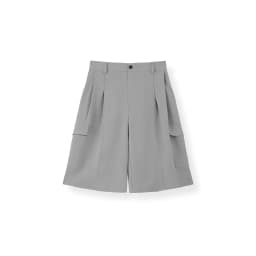 Thumbnail Quần Short Âu Ống Rộng NEWSEVEN Pleated Short Vải Xước Hàn NQS.466 4