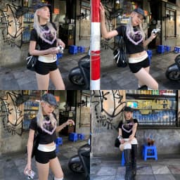 Thumbnail Quần Short cạp trễ gập eo tôn dáng Mie - Kill System 2