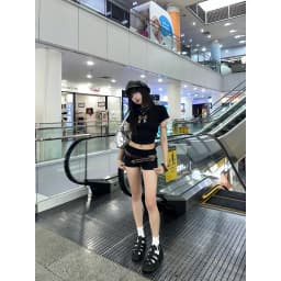 Thumbnail Quần Short cạp trễ gập eo tôn dáng EM YÊU ANH và PRETTY - 𝐊𝐈𝐋𝐋 𝐒𝐘𝐒𝐓𝐄𝐌 4