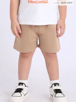 Thumbnail Quần short cho bé trai, quần thun vải đi học bé trai từ 1 tuổi - 10 tuổi - QU39N - Baa Baby 3