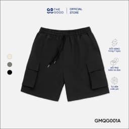 Thumbnail Quần short gió nam thiết kế túi hộp, chất liệu vải gió 1