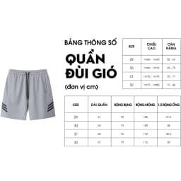 Thumbnail Quần Short Gió Thể Thao 8QDGT407 Biluxury Quần Đùi Chất Liệu Thoáng Mát Không Nhăn Nhàu 1