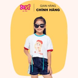 Thumbnail Quần Short Jean Lưng Thun Năng Động Cho Bé Gái Từ 18-55 KG Chất Vải Mềm Thoải Mái YQX051-2 4