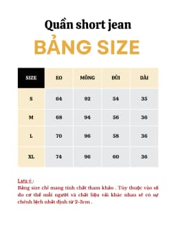 Thumbnail Quần short jean nữ lưng cao TiQi Jeans S1-287 2