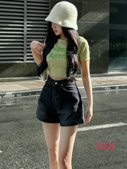 Thumbnail Quần short jean nữ lưng cao TiQi Jeans S1-287 4