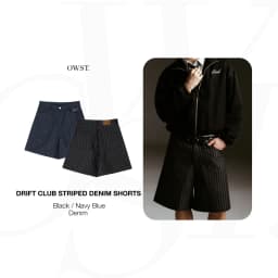 Thumbnail Quần Short Jeans Oh Wonder Studio - Drift Club Collection 1