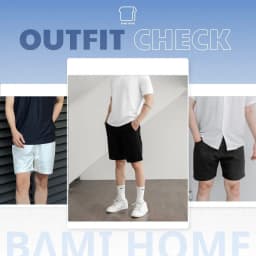 Thumbnail Quần short kaki jean Cotton BAMIHOME, form regular fit thoải mái, thoáng mát QK09 3