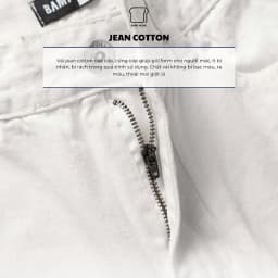Thumbnail Quần short kaki jean Cotton BAMIHOME, form regular fit thoải mái, thoáng mát QK09 4