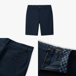 Thumbnail Quần Short Kaki Nam 9QNKT503 Biluxury Co Giãn Đàn Hồi, Quần Kaki Ngố Giữ Form 4