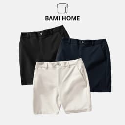 Thumbnail Quần short kaki nam thanh lịch BAMI HOME quần đùi kaki cao cấp form âu nam QK11 1