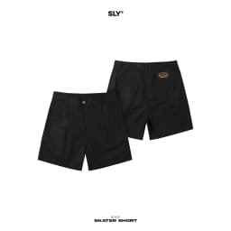 Thumbnail Quần Short Kaki SLY Skater Black / Camo Grey 3