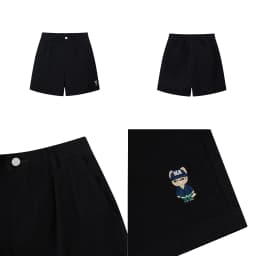 Thumbnail Quần Short Kaki Unisex NOAM Original Fox - Màu Đen/ Trắng/ Xanh navy 3
