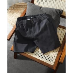 Thumbnail Quần short Linen basic MK CLEVER nam co giãn dầy dặn, cạp chun co giãn 2 chiều, thoáng mát trẻ trung 1