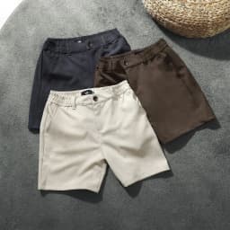 Thumbnail Quần short Linen basic MK CLEVER nam co giãn dầy dặn, cạp chun co giãn 2 chiều, thoáng mát trẻ trung 4