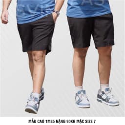 Thumbnail Quần Short Nam BIG SIZE  FASVIN D173 Từ 80 Đến 120KG Vải Gió Chun Đẹp Hàng Nhà Máy Tiện Dụng 2