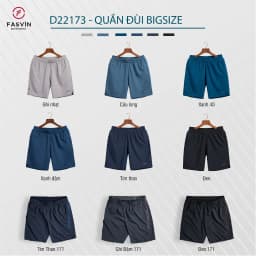 Thumbnail Quần Short Nam BIG SIZE  FASVIN D173 Từ 80 Đến 120KG Vải Gió Chun Đẹp Hàng Nhà Máy Tiện Dụng 4