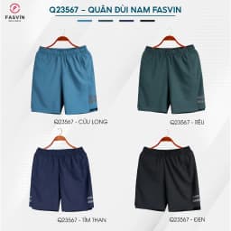 Thumbnail Quần short nam Fasvin Q23567.HN vải dù gió mềm mát co giãn thoải mái tiện dụng chất đẹp hàng nhà máy 3
