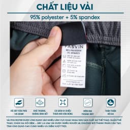 Thumbnail Quần short nam Fasvin Q23567.HN vải dù gió mềm mát co giãn thoải mái tiện dụng chất đẹp hàng nhà máy 4