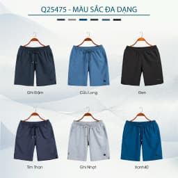 Thumbnail Quần short nam FASVIN thể thao vải gió thoải mái chuẩn phom siêu nhẹ Q475.HN 3