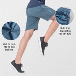 Thumbnail Quần short nam FASVIN thể thao vải gió, thoải mái, chuẩn phom, siêu nhẹ Q21450.HN 3