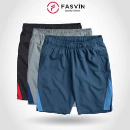 Thumbnail Quần short nam FASVIN thể thao vải gió, thoải mái, chuẩn phom, siêu nhẹ Q22508.HN 1
