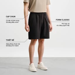 Thumbnail Quần Short Nam KRIK Form Classic Chất Liệu Bền Đẹp Thiết Kế Dây Rút Đai Điều Chỉnh Linh Hoạt QS8124 1