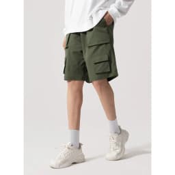 Thumbnail Quần Short Nam Lưng Thun Form Rộng Đơn Giản Thời Trang Thương Hiệu Y2010 No Style M91 Vol 24 23566 |YaMe| 2