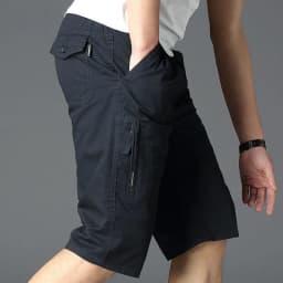 Thumbnail Quần Short Nam Quần Short Rời Plus Size Bố Mặc Ngoài Mùa Hè Cotton Thường Ngày Cướp Biển Quần Short Thứ Năm L-6XL BEFOYI ZXH085 2