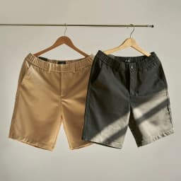 Thumbnail Quần Short Nam Trơn Slimfit 4MEN QS060 basic, vải kaki mềm mại, chống nhăn, thoáng mát, trẻ trung 3