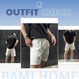 Thumbnail Quần short nhung tăm Nam Nữ BAMI HOME cao cấp form regular năng động thoải mái QNG02 3