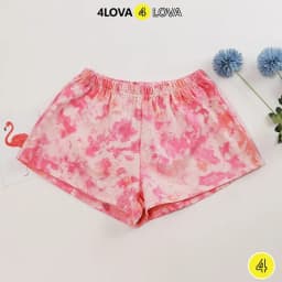 Thumbnail Quần short nữ mặc nhà chất coton 4LOVA kiểu đùi dùng đi ngủ mùa hè cực thoáng mát dễ chịu 3