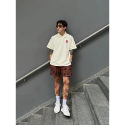 Thumbnail Quần short The Bad God Paisley Pattern 2