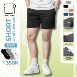 Thumbnail Quần short thể thao nam bản rộng BAMIHOME, chất vải nỉ chân cua khô thoáng, không lai thoải mái QN09 1