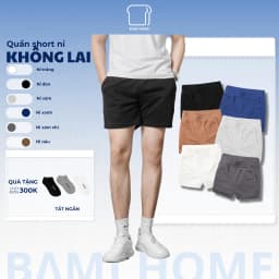 Thumbnail Quần short thể thao nam bản rộng BAMIHOME, chất vải nỉ chân cua khô thoáng, không lai thoải mái QN09 3