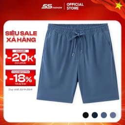Thumbnail Quần Short Thun Nam 5S FASHION Mát,Nhẹ,Phom Regular,Phong Cách Thể Thao Khỏe Khoắn (QST25021) 1