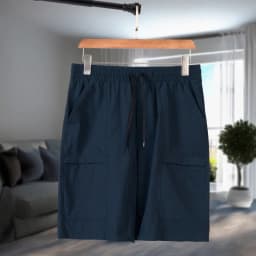 Thumbnail Quần Short Thun Nam Big Size Akyoo 80-140kg.Chất Vải Thun Mềm Mại, Thoải Mái Khi Mặc - ST TUI XANH, TUI DEN 1