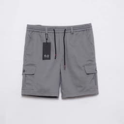 Thumbnail Quần short túi hộp kaki co giãn KQSTYLING form trẻ chung năng động 3
