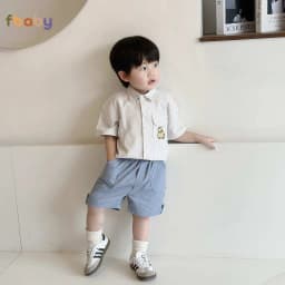 Thumbnail Quần Short Đùi Bé Trai Fbaby Linen Thiết Kế Túi Chéo Đính Cúc Co Giãn Mềm Mại Thoáng Mát Thấm Hút Mồ Hôi Đi Chơi, Đi Học 3
