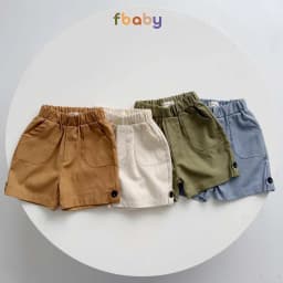 Thumbnail Quần Short Đùi Bé Trai Fbaby Linen Thiết Kế Túi Chéo Đính Cúc Co Giãn Mềm Mại Thoáng Mát Thấm Hút Mồ Hôi Đi Chơi, Đi Học 4