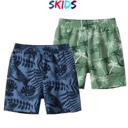 Thumbnail Quần short đùi bé trai mùa hè hoạt tiết đáng yêu đi biển chất cotton mền mịn SKIDS 1