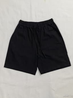 Thumbnail Quần short đũi trơn ngắn DNST 325, form suông, chất linen 2
