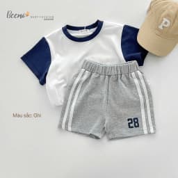 Thumbnail Quần shorts thể thao in số 28 Chất liệu da cá mềm mại co giãn thoáng khí B612 4
